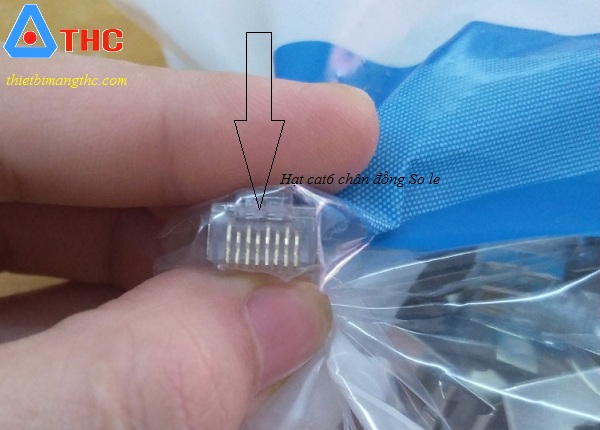 Hạt mạng RJ45 Cat6 Commscope bọc kim chống nhiễu